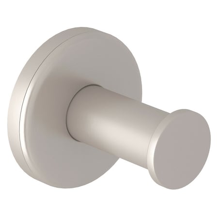 Lombardia And Avanti Bath Robe Hook In Satin Nickel